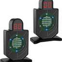 2 Pcs Dry Fire Portable Laser Trainer Target Laser Training System for Reactive Laser Shooting and Dry Fire Shooting Practice(Included: AAA Battery)