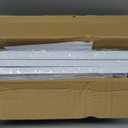 Bookshelf Storage Shelf Small Bookcase Freestanding Storage Stand for Living Room, Bedroom, Kitchen Rust Resistance, Easy Assembly Free Combination Multi-Functional Organizer (3 Tiers, White)