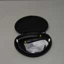 Bluetooth Headset, 2026 Upgraded Neckband Bluetooth Headphones with Retractable Earbuds, Noise Cancelling Stereo Earphones with Mic, Foldable Wireless Headphones for Sports Office with Carry Case (Black)