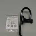 BESy Matte Black Toilet Tissue Paper Holder Matte Black Bathroom Accessories Toilet roll Paper Hanger, Wall Mounted, Rustproof (Matte Black)