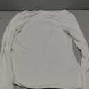 SUUKSESS Cloud Cashmere Women Boat Neck Fitted Long Sleeve Shirts Basic Knit Going Out Tops (White, M)