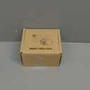 Anweller Fingerprint Cable Lock, 4.9FT Long Heavy Duty Anti Theft Bike Lock, Weatherproof Keyless Biometric Bluetooth App Smart Lock for Bicycle Scooter Lawnmower Skateboard Snowboard Ski - Dark Blue