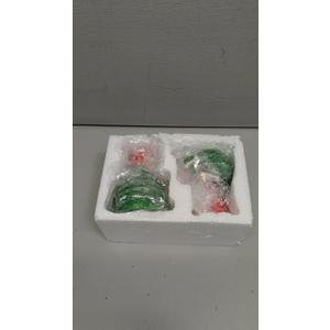 Christmas Gnome Decorations for Home 2 PCS Xmas Tree Figurines Indoor Collectible Table Decor Cute Holiday Ornaments for Holiday