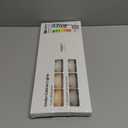 Under Cabinet Lighting 12 Inches Rechargeable Motion Sensor Light Indoor, 3 Color Dimmable Closet Light Battery Operated, USB Stick on LED Magnetic Under Counter Lights for Kitchen Stair, 6Packs