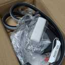 Modern LED Ceiling Light, Hallway Light Black Close to Ceiling Light for Kitchen Bedroom Balcony Bathroom Room (23.62Inch)