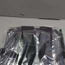 Vorspack Clear Backpack Heavy Duty PVC Transparent Backpack with Reinforced Strap Stitches & Large Capacity for College Workplace Security - Black