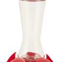 Perky-Pet 204CP-4 Favored Pinch-Waist Glass Hummingbird Feeder with Built-in Ant Moat and Bee Guards - 16 oz