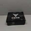 CORE Boxing Shoes - Lightweight Boxing Shoes for Men & Women - Boxing Training Shoes with High Support  High Traction Boxing Boots - Breathable Lace Up Boxer Shoes  Mens Kickboxing Shoes (9 Women/7.5 Men, Black)