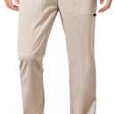 JMIERR Mens Casual Lightweight Pants Stretch Elastic Waist Drawstring Jogging Sweatpants Pants, 32 (S)