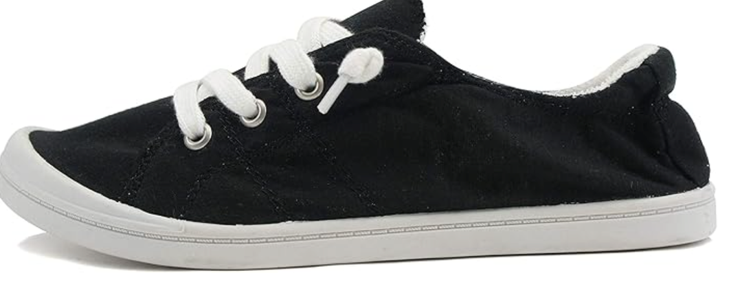 Soda Flat Women Shoes Linen Canvas Slip On Sneakers Lace Up Style Loafers Zig-S 9