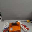 3 in 1 Electric Hoist Winch,2200 lbs Manual/Wired/Wireless Remote Control,110/120V Portable Pure Copp Electric Winch Crane, 41ft Lifting Garage Lifter for Garage, Factory, Warehouse, Balcony (Orange)