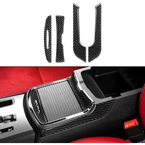 BRMYL for 2011-2023 Dodge Charger / 2015-2023 Chrysler 300 Accessories Center Armrest Box Cup Water Decals Carbon Fiber Stickers
