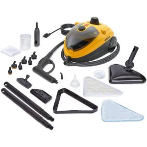 Wagner Spraytech C900134 925e Elite Steamer Multi-Purpose Mop with 20 Accessories for Chemical-Free Steam Cleaning, Hardwood Floors, Tile, and More
