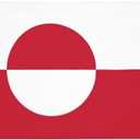 3 x Greenland Flag 3x5 Ft Greenlander National Flags with Brass Grommets Vivid Color Double Stitched Durable Polyester Bandera de Decor Indoor Outdoor