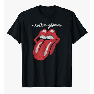 Rolling Stones Official Script Tongue T-Shirt L