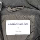 Amazon Essentials Women's Short Waisted Puffer Jacket (3X, Black)