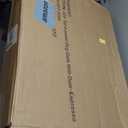 SPIRICH 96-inch Extra Wide 30-inches Tall Dog Gate with Door Walk Through, Freestanding Wire Pet Gate for The House, Doorway, Stairs, Pet Puppy Safety Fence, Support Feet Included(Espresso)