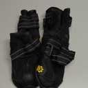 XSY&G Dog Boots,Waterproof Dog Shoes,Dog Booties with Reflective Rugged Anti-Slip Sole and Skid-Proof,Outdoor Dog Shoes for Medium to Large Dogs 4Pcs-Size6 (Size 6:2.9''x2.5'')(L*W) for 52-70 lbs, Black)