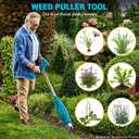 Electric Weed Puller Tool Compatible with Makita 18V Battery,Stand-Up Weed Puller Tool 3-Claw Steel Head, Dandelion Remover & Crabgrass Puller for Garden Lawn Yard