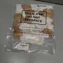 54 Pcs Fur Christmas Ornaments 3 Size 1.2", 2", 3.2" Neutral Furry Christmas Balls Ornaments Faux Fur Pom Poms Xmas Tree Hanging Decor for Party Supplies Home Wall Wreath Holiday Decor