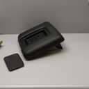 22881398 Front Center Console Armrest Lid Middle Seat Black Leather for (2014-2020) Tahoe Silverado 1500 2500 3500 HD, Escalade ESV, Yukon Sierra, 22876379