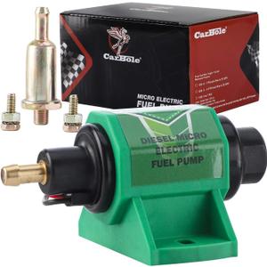 CarBole Universal 12 Volt Electric Fuel Pump 5-9 PSI, 35GPH, Super 12D for Diesel Engines