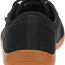 WHITIN Women's Minimalist Barefoot Shoes | Zero Drop Sole | Wide Width Fashion Sneaker (7.5 Wide, W81 | Black Gum)