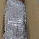 WDF 60pcs Pink Dessert Plates - 7.5inch Baroque Pink and White Disposable Dessert Cute Cake Plates for Upscale Parties &Wedding-Special for Baby Shower, Brithday, Mother's Day