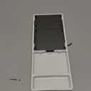 Samsers Foldable Bluetooth Keyboard with Touchpad, Portable Wireless Keyboard with Stand Holder, Rechargeable Full Size Ultra Slim Pocket Folding Keyboards for Android Windows IOS Tablet & Laptop-Gray (BT x1, Grey)