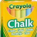 Crayola - Anti Dust Assorted Chalk
