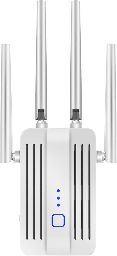 WiFi Extender Signal Booster for Home: Internet Repeater Long Range Covers Up to 45+ Devices