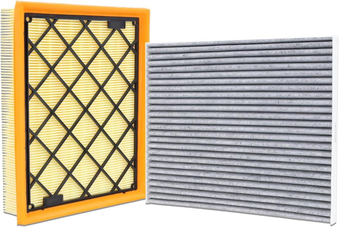 CA11480 Engine Air Filter and CF11775 Cabin Air Filter kit Compatible with 2015-2024 Ford Edge 2013-2020 Fusion 2013-2020 Lincoln MKZ 2016-2018 MKX Replaces PA6272 DG9Z-19N619-A
