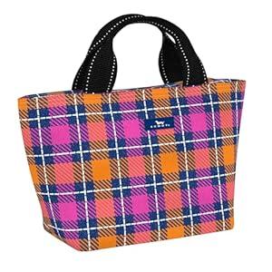 SCOUT Nooner Insulated Lunch Box for Women with 6 Can Capacity - Lightweight Work Lunch Bag for Teachers and Nurses - Soft Cooler for Beach Travel and Picnic (Fleetwood Black)