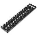 Thread Checker Standard and Metric, 28 Thread and Bolt Size Gauge, Nut and Bolt Thread Checker 14 Standard & 14 Metric, Wall-Mountable Nut Checker Featuring Drill Bit Gauge with Inch & Cm Ruler