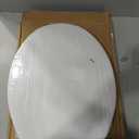 MinSha Round Toilet Seat easy clean soft close Replacement