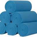 CZFZTXL Fleece Blanket Bulk Pack of 6 Cozy Fleece Throw Blankets 50x60 Warm Soft Lightweight Breathable Pet-Friendly for Decorative Bed Sofa Wedding Gifts Camping (Blue Grey)