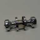 Kwikset Maven Entry Door Knob with Lock and Key, Secure Keyed Handle Exterior, Front Entrance and Bedroom, Polished Chrome, Pick Resistant SmartKey Rekey Security and Microban (1 Pack)