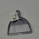 Mini Broom and Small Dustpan Brush - Hand Broom and Dustpan Set, Mini Dust pan and Brush Set, Small Dust pan for Cat Litter, Kitchen, Tables, Countertops, Cars, etc. 