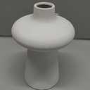 HD 7.8in Ceramic Vase White