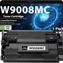 W9008 W9008MC Toner Cartridge Black (with New Chip) Replacement for HP W9008MC Toner for Managed E50145dn Flow MFP E52645c MFP E52645dn Priners, 1-Pack Laser W9008MC Toner Cartridge