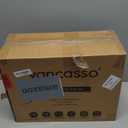 vancasso Starry 12 Pieces Dinnerware Sets for 4, Green Reactive Glaze Dishes Sets, Ceramic Plates and Bowls Set, Dinner Salad Dessert Plates, and Cereal Bowls Set, Dishwasher and Microwave Safe