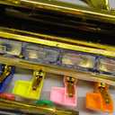 Lewtemi Gold Saxophone Musical Instruments Toy for Kid Toddler Fake Plastic Preschool Music Toy Gift Portable Wind Instrument Early Educational Teaching Songs Gifts for Toddlers Children