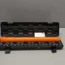 Inner Tie Rod Removal Tool, Master Inner Tie Rod Tool Set with 12 Crowfoot Adapters & 1/2 Inch Drive Tube for Tie Rods Remove & Install