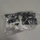 Leader Accessories Car Ski Snowboard Roof Racks, Fits Up to 6 Pairs of Skis or 4 Snowboards, 2 PCS Universal Ski Roof Rack Carriers Snowboard Top Holder, Lockable Fit Most Vehicles Equipped Cross Bars