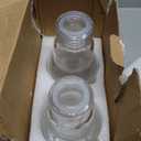 34 Oz Glass Juice Bottles with Lids, Glass Bottles, BPA Free, Borosilicate Glass for Juicing, Smoothies, Infused Water, Beverage Storage, Shaker Bottles (2 Pack)