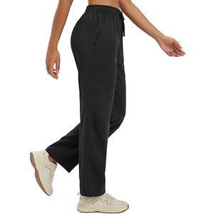 baleaf Women's Hiking Pants Ripstop Water Resistant Lightweight Quick Dry Zip Pockets UPF50+ Travel Clothes Size L