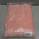 Women's Off The Shoulder Embroidered Lace Maxi Wedding Dress Boho Wedding Guest Formal Party Maternity Photoshoot Dresses (Pink, M)