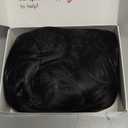 Unisex Black Wig with Bangs Short Straight Black Bob Wig for Mens Halloween Costumes Cosplay Party (Black)