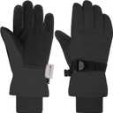 AMYIPO Kids Winter Snow Ski Gloves Children Snowboard Gloves for Boys Girls (8-10 Years)