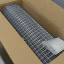 Tongmo 24" x 100' Hardware Cloth, 1inch Mesh Galvanized Chicken Wire Fence, 19 Gauge Welded Wire Roll,Garden Fence, Poultry Netting for Rabbit/Duck/Chicken Coop